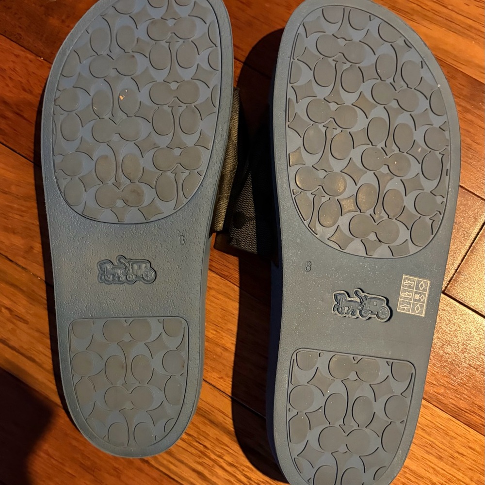 Coach Black and Blue Logo Slides - Picture 2 of 4